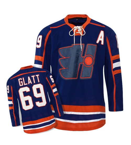 Custom Halifax Highlanders Goon 69 Doug The Thug Glatt Movie Hockey Jersey